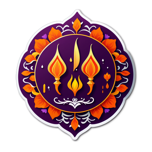 Luxuriøs Saffron Sticker