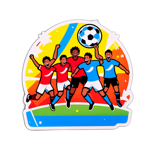 Esultanza per un Gol all'Ultimo Minuto