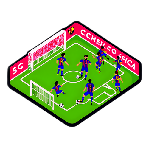 Medan Bolak Kartun dengan Pemain Animasi