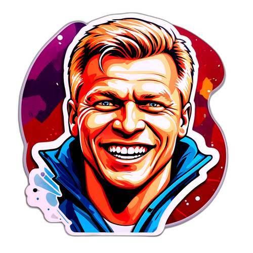 Aatos Koivun naama iloisella ilmeellä