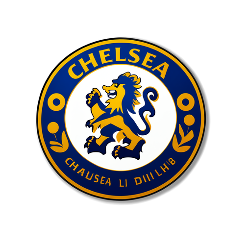 Sticker Chelsea: Không Thể Bỏ Lỡ Với Màu Xanh Biển Và Biểu Tượng Câu Lạc Bộ!