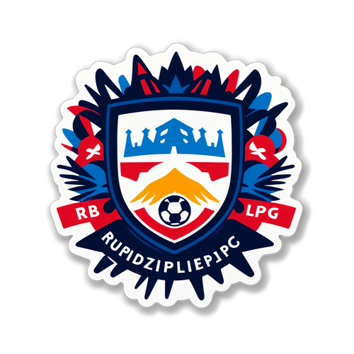 RB Leipzig Logo Aufkleber