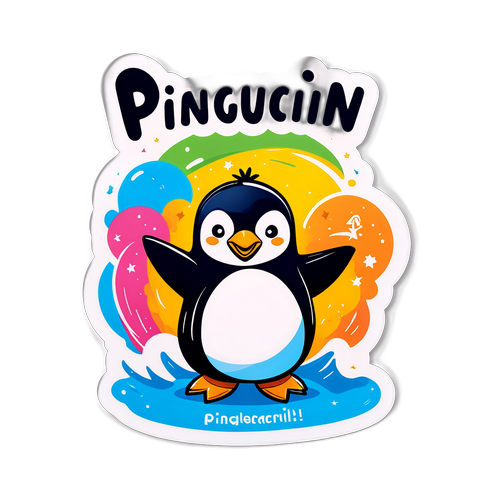 Pinguino Felice danzante