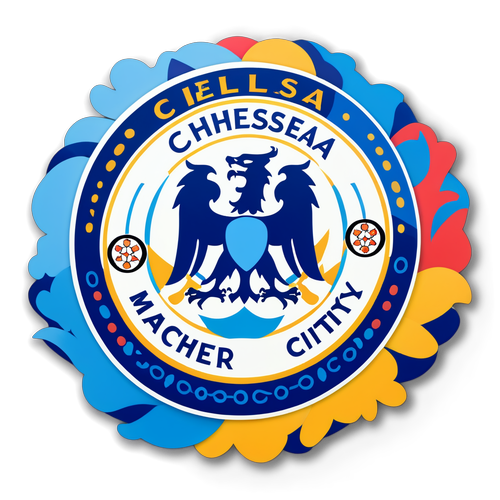 ¡Impresionante! El Diseño Hipnótico que Une los Escudos de Chelsea y Manchester City