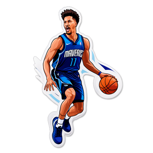 Sumabog na Enerhiya: Dallas Mavericks at John Collins sa Di Mapalampas na Basketball Sticker!