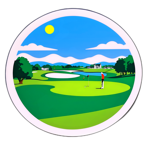 Scenic View of Oakmont Golf Course