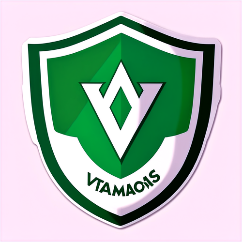 Diseño de Sticker con el escudo de Atlético Nacional