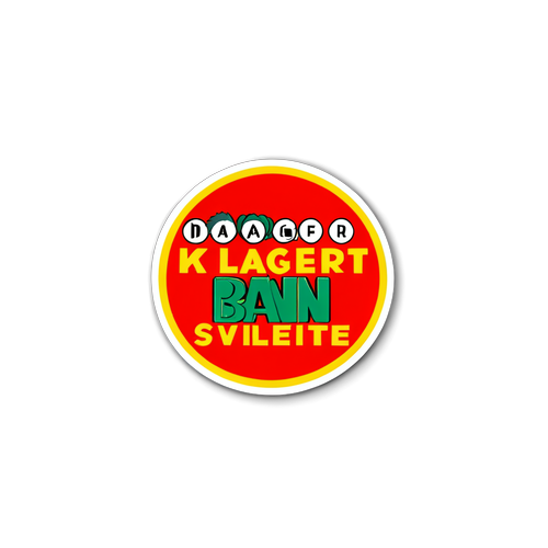 Stylisierter Klagenfurt Hintergrund mit lustigem "Eintritt Verboten" Schild