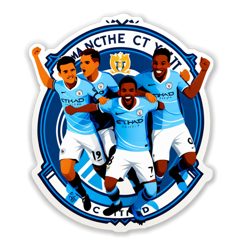 ¡Increíble! El Sticker de Manchester City que Hará Estallar tu Pasión Futbolística