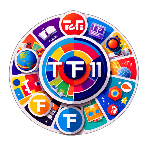 Collage de la diversité des programmes TF1+