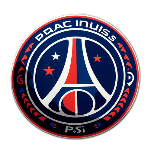 Logo PSG Bergaya Ikonik Paris