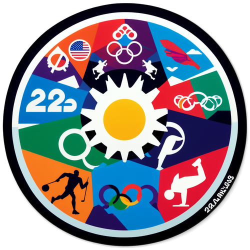 Sticker Berani Olimpik 2024: Pamer Semangat Sukan Anda dengan Gaya!