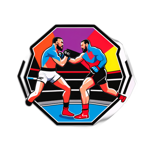 UFC 322 Dynamisk Klistermærke