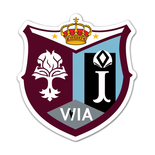 Stiker Vintage Aston Villa dan Juventus