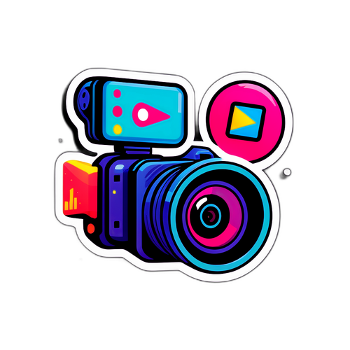 Dinamik Video Kamerası ve Oynatma İkonu Tasarımı