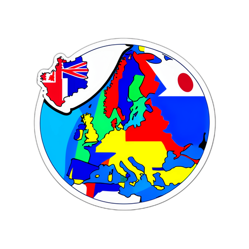 EuroBasket 2025 Sticker Ontwerp