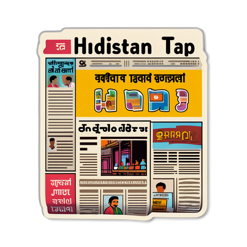 हिंदुस्तान ईपेपरSticker