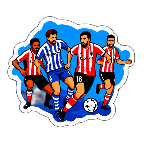 एक नाटकीय मैच कीSticker