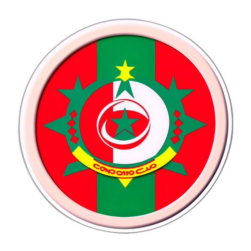 Maroko ve Kongo Takımları Arasında Kalpten Birlik Stickeri