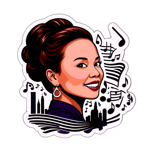 Sticker na Ipinagdiriwang si Lea Salonga