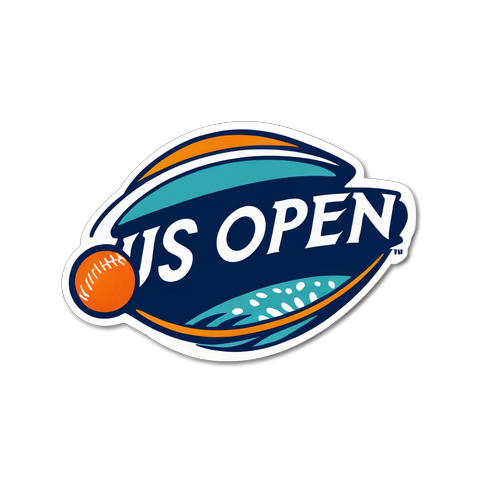 Le Sticker Rétro du US Open 2024 : Un Tourbillon de Nostalgie et de Style !