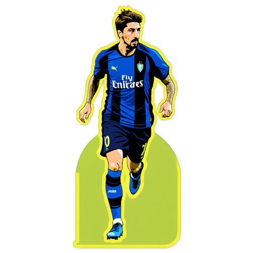 Minimalist sticker af Acerbi