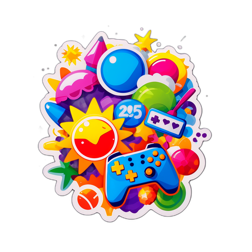Masiglang Sticker para sa Steam Summer Sale 2025