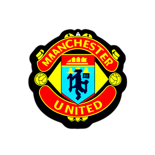 Stiker Minimalis MU dalam Tipografi Modern
