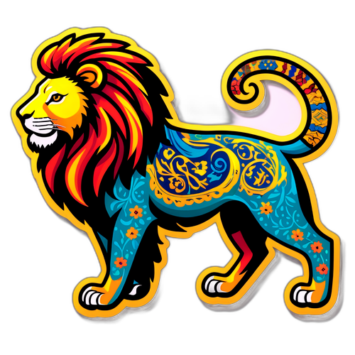 ईरान की सांस्कृतिक शेर स्टिकर
