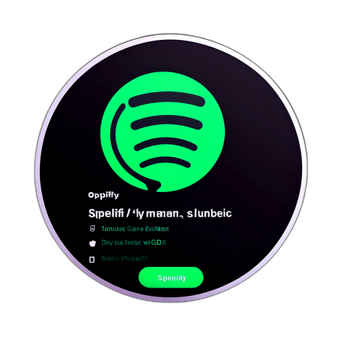 Interfața modernă a aplicației Spotify