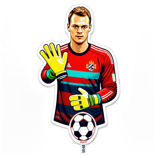 Die Unaufhaltsame Legende: Feiere Manuel Neuer mit diesem spektakulären Sticker!