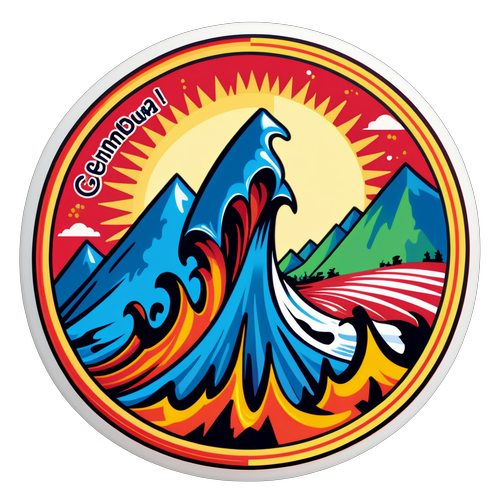 Sticker Gempa Bumi