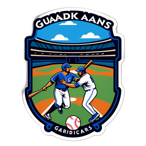 Guardians vs. Royals Action Sticker