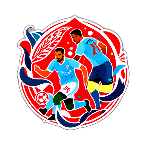 Uchoraji wa Mandhari ya Man City vs Wydad AC