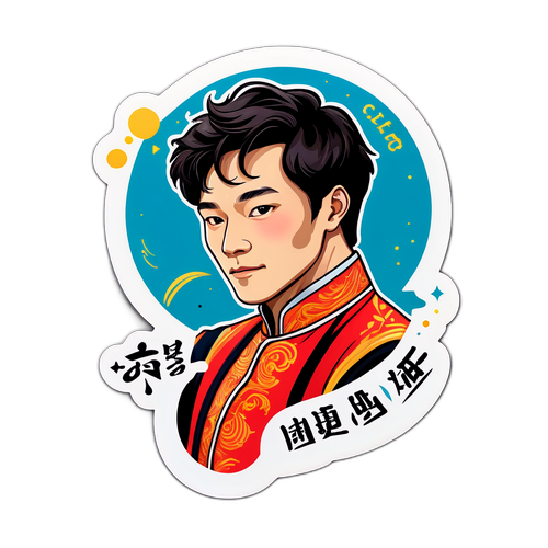 創造力的表現藝術偶像貼紙