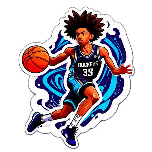 Artistikong Portrait ni Jaden Ivey