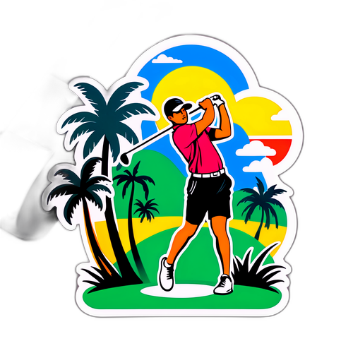Stiker Golf Thailand Masters