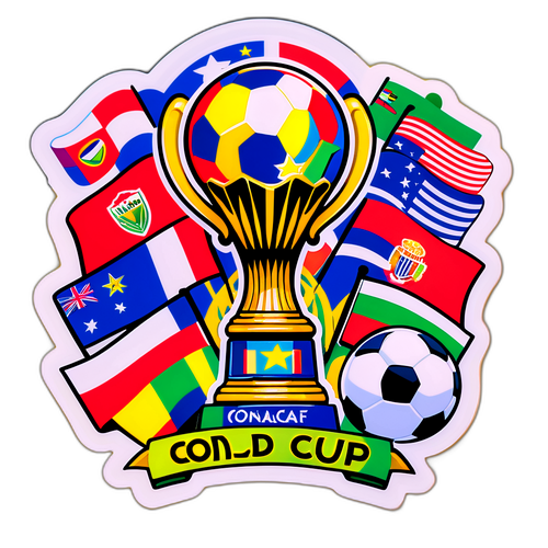 Concacaf Gold Cup Celebration Sticker