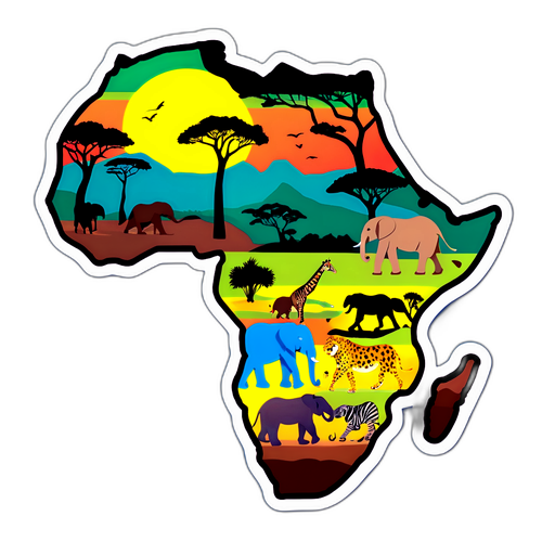Afrikai kontinens térképe