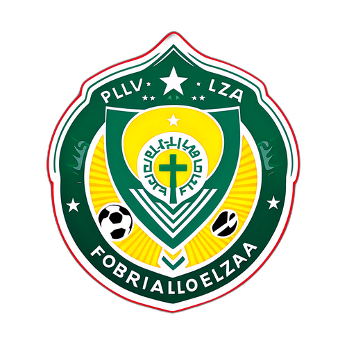 Stiker Rivalitas Palmeiras dan Fortaleza