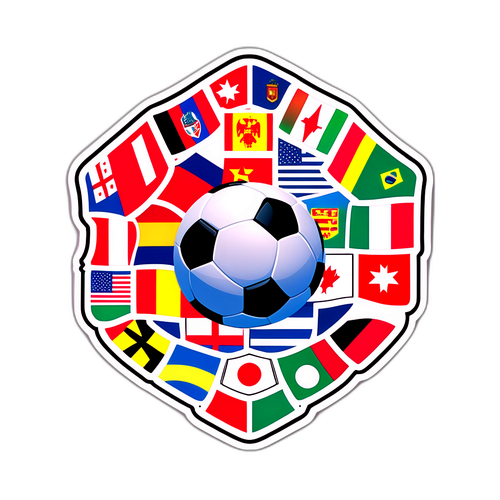 Sticker für nationale Fußballteams