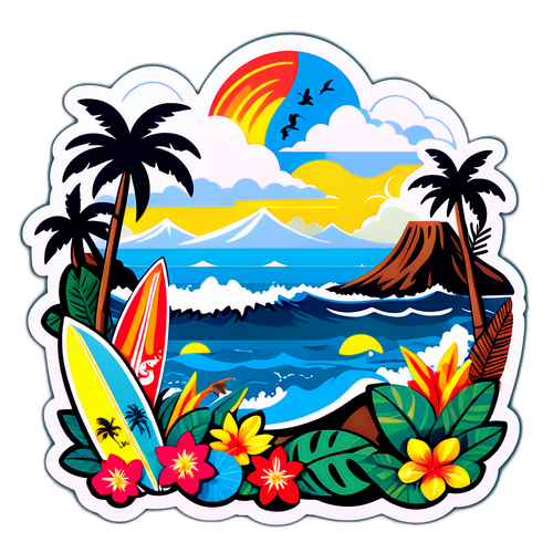Stiker Cuaca Bali