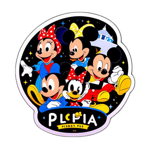 Design s klasickými animovanými postavičkami Disney