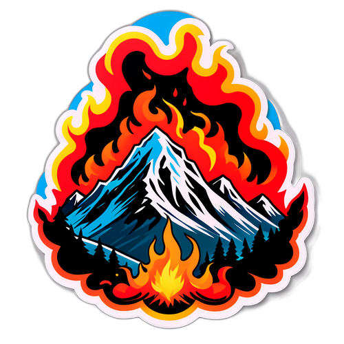 Het Dramatische Vuur van Crans Montana