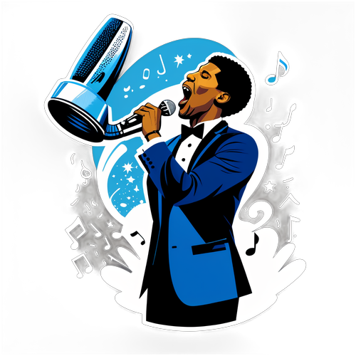 Jon Batiste Singing at the Super Bowl