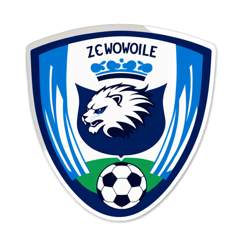 PEC Zwolle Logo Sticker