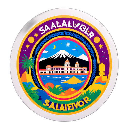 Autocollant de San Salvador
