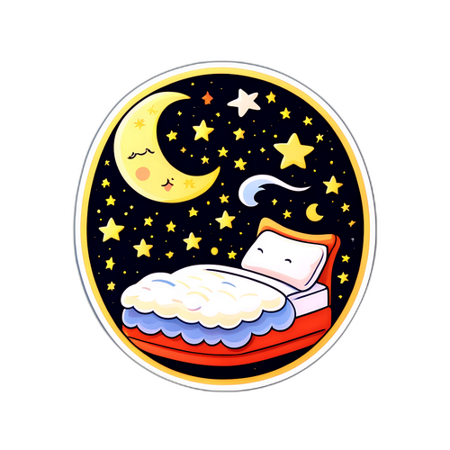 Dreamy Sleeper Sticker