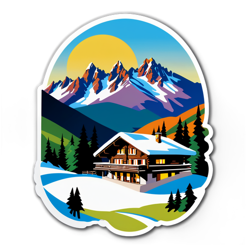 Adesivo Scenico di Madonna di Campiglio