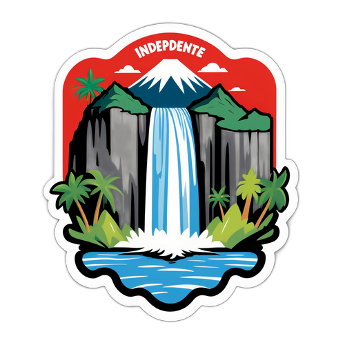Independiente del Valle Waterfall Sticker